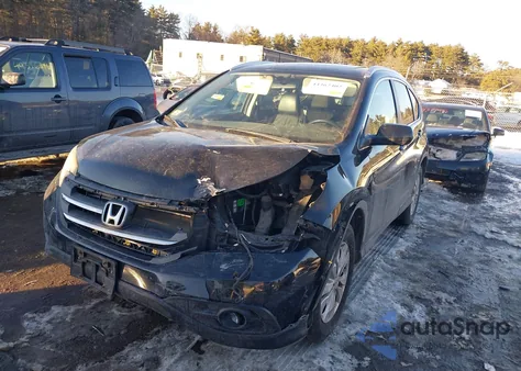 2013 Honda Cr-V Ex-L from USA, damaged, VIN 2HKRM4H70DH661959